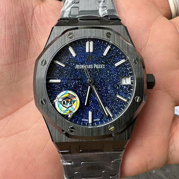 【APS製、 改装オーデマ ピゲコピー】ロイヤルオーク 15500 セラミック 本物と見間違える